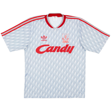 1989-91 Liverpool Away Shirt - 6/10 - (M)