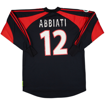 2000-01 AC Milan Match Issue GK Shirt Abbiati #12