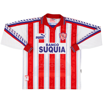 1997-98 Union de Santa Fe Home L/S Shirt #8 - 5/10 - (XL)