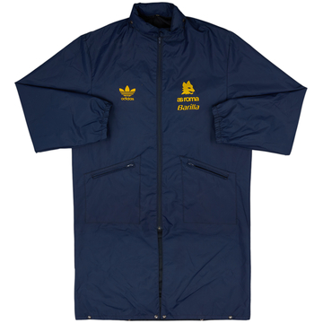 1991-92 Roma adidas Padded Bench Coat - 8/10 - (XL)