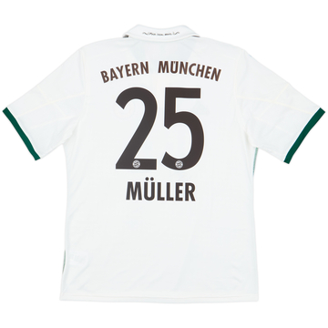 2013-14 Bayern Munich Away Shirt Muller #25 (L)
