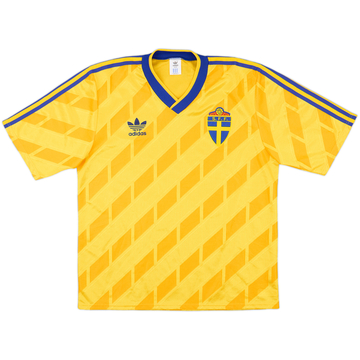 1988-91 Sweden Home Shirt - 9/10 - (L)
