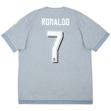 2015-16 Real Madrid Away Shirt Ronaldo #7 - 7/10 - (XL)