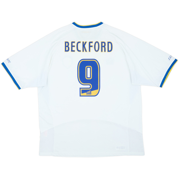 2007-08 Leeds United Home Shirt Beckford #9 - 5/10 - (XL)