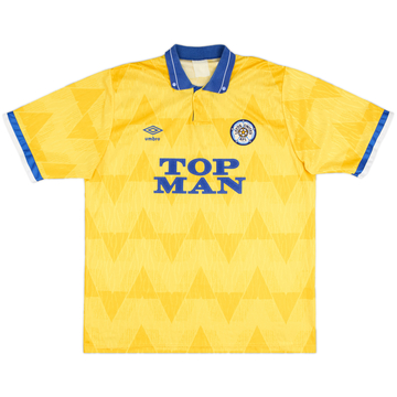 1989-91 Leeds United Away Shirt - 8/10 - (XL)