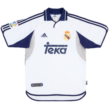2000-01 Real Madrid Home Shirt - 5/10 - (S)