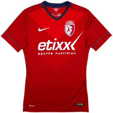 2014-15 Lille Authentic Home Shirt - 8/10 - (S)