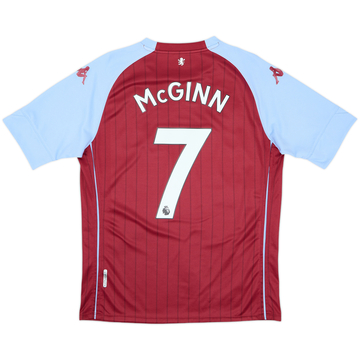2020-21 Aston Villa Home Shirt McGinn #7 - 8/10 - (M)