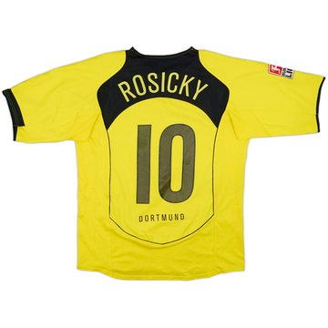 2004-05 Borussia Dortmund Home Shirt Rosicky #10 - 6/10 - (M)