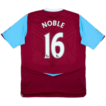 2008-09 West Ham Home Shirt Noble #16 - 8/10 - (XL)