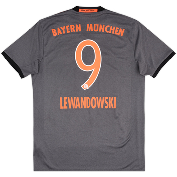 2016-17 Bayern Munich Away Shirt Lewandowski #9 - 8/10 - (M)