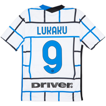 2020-21 Inter Milan Away Shirt Lukaku #9 - 6/10 - (S)