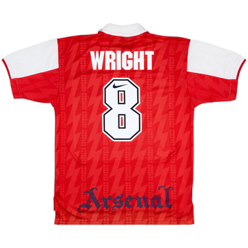 1994-96 Arsenal Home Shirt Wright #8 - 8/10 - (L)