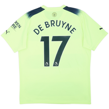 2022-23 Manchester City Third Shirt De Bruyne #17 - 10/10 - (L)