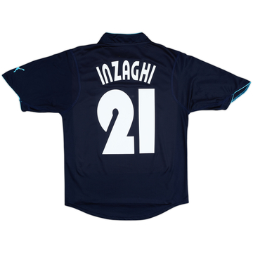 2002-03 Lazio Away Shirt Inzaghi #21 - 8/10 - (M)