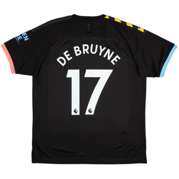 2019-20 Manchester City Away Shirt De Bruyne #17 - 8/10 - (XL)