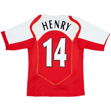 2004-05 Arsenal Home Shirt Henry #14 - 8/10 - (S)