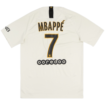 2018-19 Paris Saint-Germain Away Shirt Mbappe #7 - 7/10 - (M)