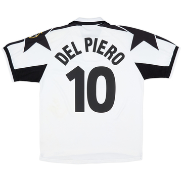 1999-00 Juventus Away Shirt Del Piero #10 - 7/10 - (L)
