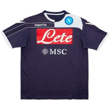 2013-14 Napoli Macron Training Shirt - 5/10 - (XL)