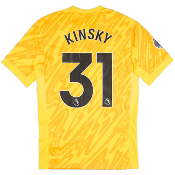 2024-25 Tottenham GK S/S Shirt Kinsky #31 - 9/10 - (S)