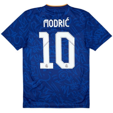 2021-22 Real Madrid Away Shirt Modric #10 - 9/10 - (S)