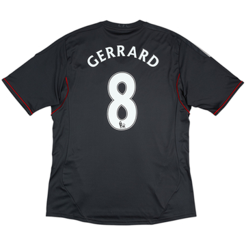 2011-12 Liverpool Camiseta Visitante Gerrard #8 - 5/10 - (L)