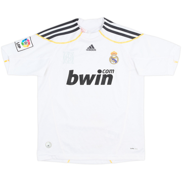 2009-10 Real Madrid Home Shirt - 6/10 - (11-12 Years)