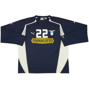 2004-05 Lazio Player Issue Puma Training Top #22 (M. Oddo) - 5/10 - (XL)