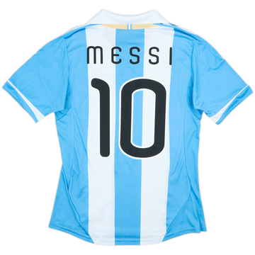 2011-13 Argentina Home Shirt Messi #10 - 8/10 - (M)
