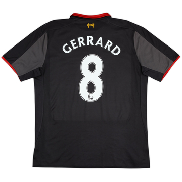 2014-15 Liverpool Third Shirt Gerrard #8 - 5/10 - (L)