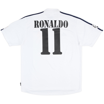 2002-03 Real Madrid Centenary Home Shirt Ronaldo #11 - 5/10 - (L)