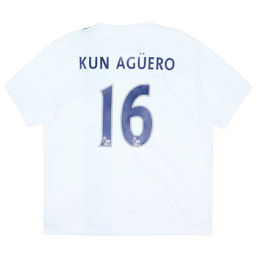 2013-14 Manchester City Third Shirt Kun Aguero #16 - 5/10 - (XL)