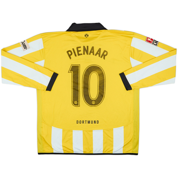 2006-07 Borussia Dortmund Home L/S Shirt Pienaar #10 - 6/10 - (XXL)