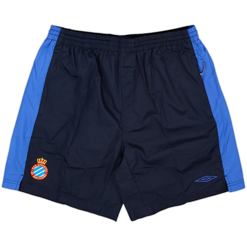 2002-04 Espanyol Umbro Shorts de entrenamiento - 8/10 - (XL)