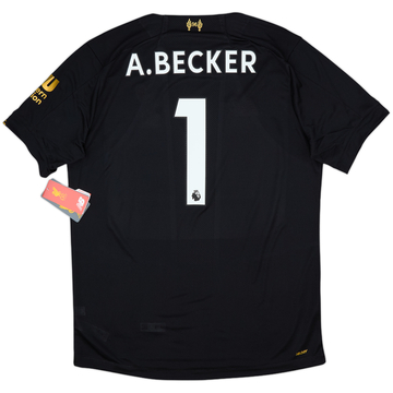 2019-20 Liverpool GK Shirt A.Becker #1 (L)