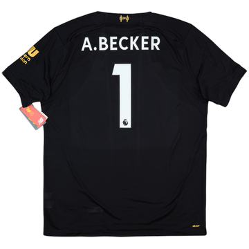 2019-20 Liverpool GK Shirt A.Becker #1 (XL)