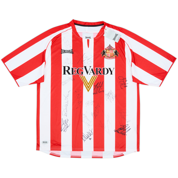 2005-07 Sunderland Squad Signed Home Shirt (L)