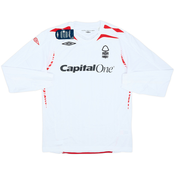 2007-08 Nottingham Forest Away L/S Shirt (S)