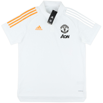 2020-21 Manchester United adidas Polo Shirt (M)