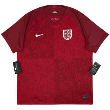 2019 England Lionesses Away Shirt (Men's XL)