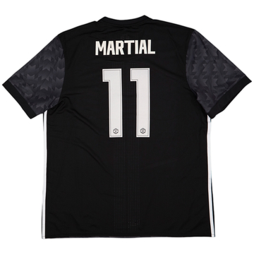 2017-18 Manchester United Authentic Away Shirt Martial #11 (XXL)