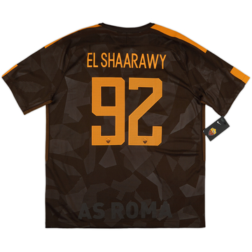 2017-18 Roma Third Shirt El Shaarawy #92 (XL)