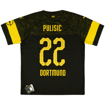 2018-19 Borussia Dortmund Away Shirt Pulisic #22 (XL)