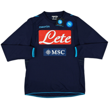 2013-14 Napoli Macron L/S Training Shirt (L.Boys)