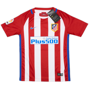 2016-17 Atletico Madrid Home Shirt (S.Boys)