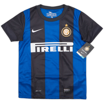 2012-13 Inter Milan Home Shirt (S.Boys)