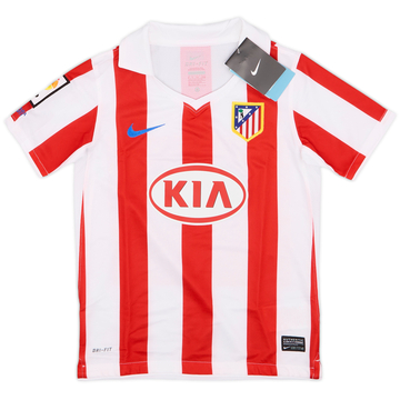 2010-11 Atletico Madrid Home Shirt (S.Boys)