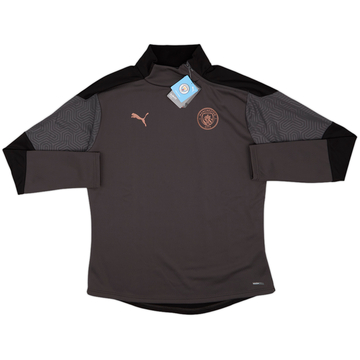 2019-20 Manchester City Puma 1/4 Zip Drill Top (XL)