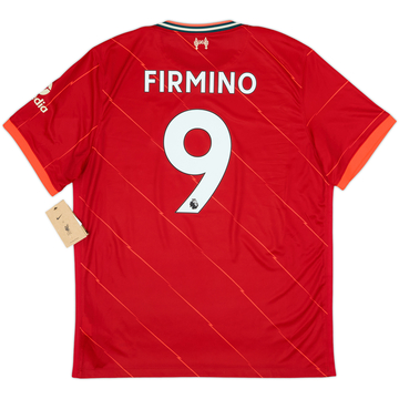 2021-22 Liverpool Home Shirt Firmino #9 (XL)